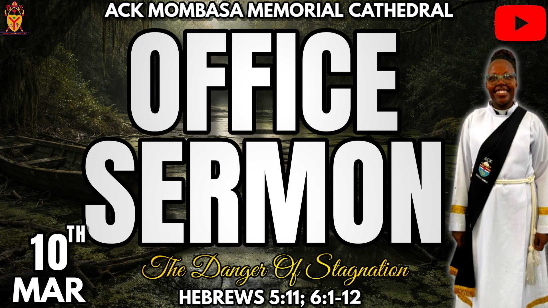 OFFICE SERMON: THE DANGER OF STAGNATION